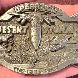 Limited Edition, Buckles of America, Operation Desert Storm, the