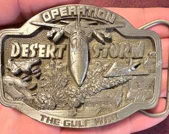 Limited Edition, Buckles of America, Operation Desert Storm, the