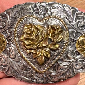 Silver Crumrine Belt - Etsy