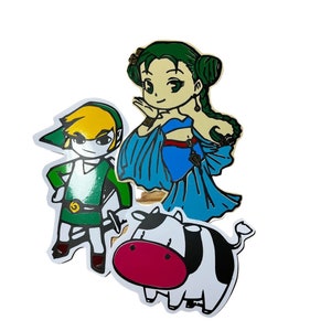Video Game Vinyl Sticker Lot