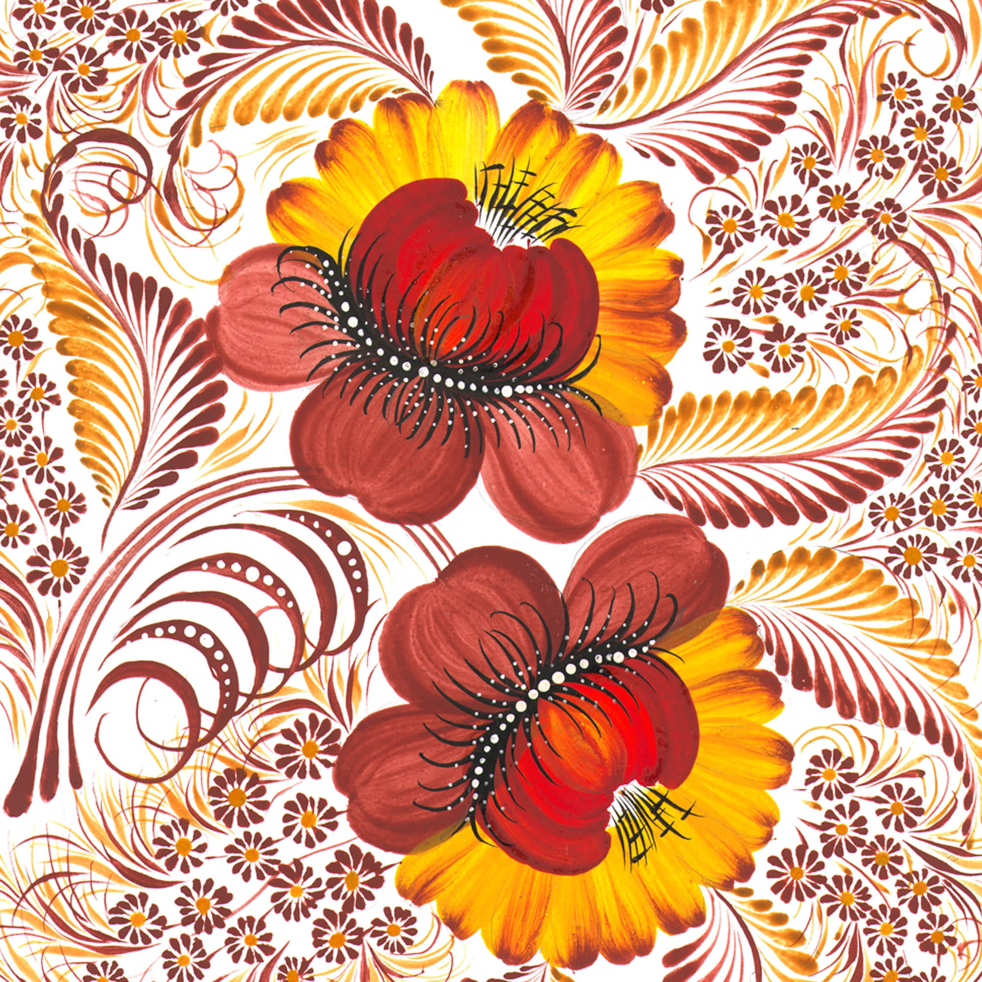 Digital Art Ukraine Petrykivka Art Ukrainian Artist Ukrainian Seller Ukrainian Shop Solidarity