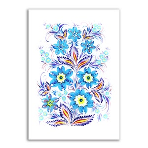 Arte digital ucraniano Petrykivka Ucrania vendedores Ucrania artista