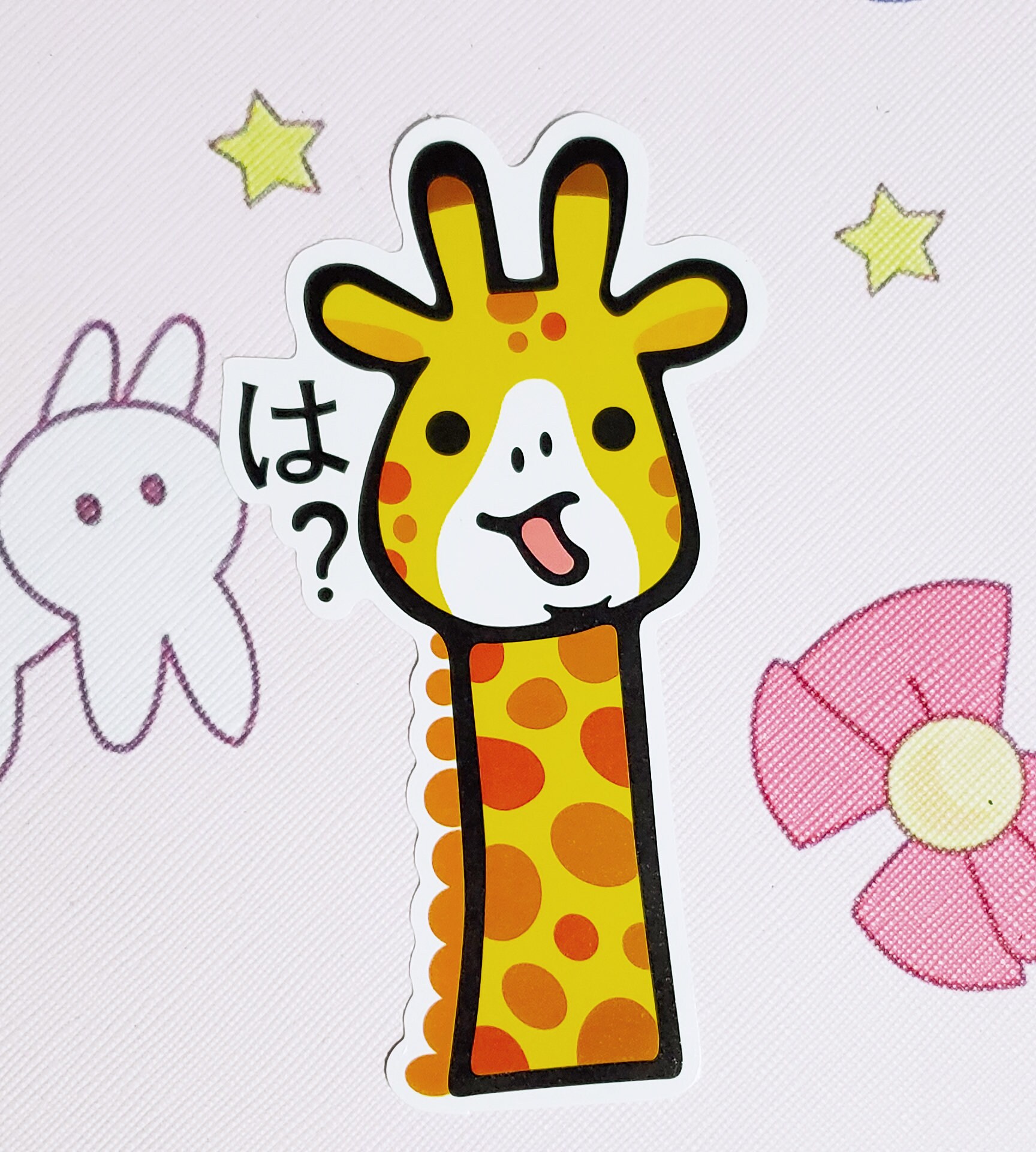 Kawaii Japanese Cartoon Animals Decal Vinyl Waterproof Etsy