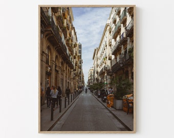 Barcelona Print | Urban Photo | Spain Poster | Downloadable Print | Spanish Decor | Spain Wall Art | Barcelona Poster