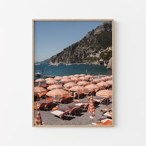 Amalfi Coast Print | Mediterranean Art | Downloadable Print | Italy Poster | Italian Beaches | Coastal Prints | Italy Wall Art