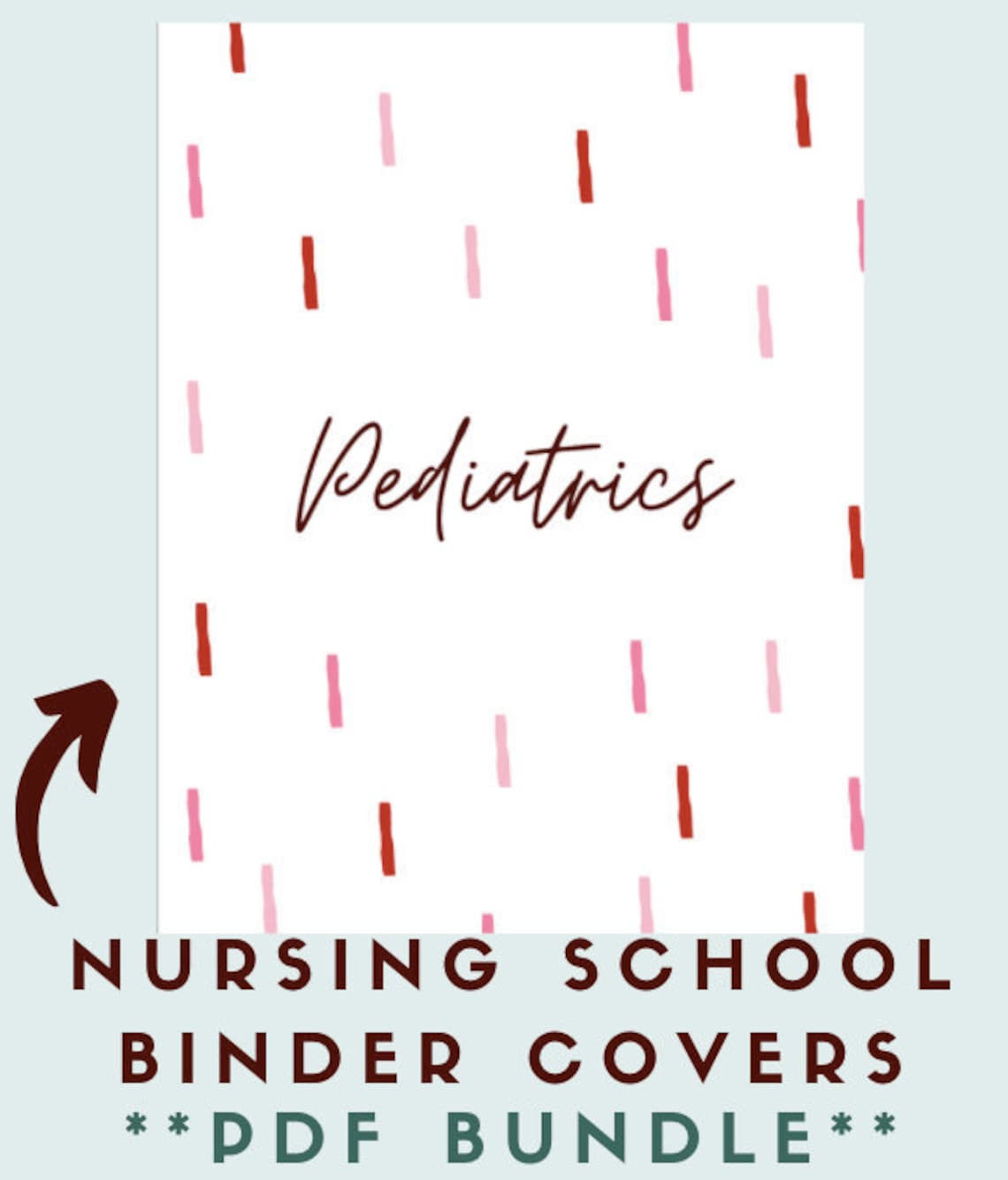 Nursing School Binder Insert BUNDLE Nursing School Binder Etsy