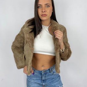Jacket of Rabbit Fur