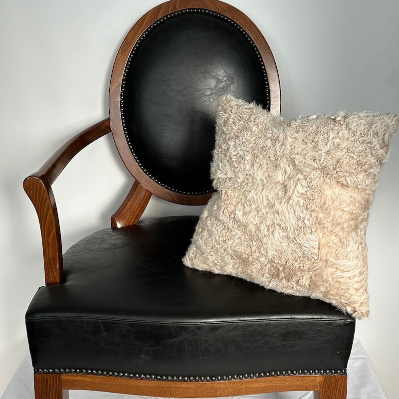 Lamb Baby Pillow- Ecru main image 1