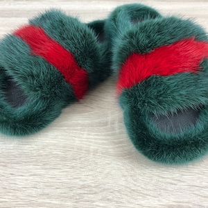Happy Slides New Design Wholesale LV Shoes Real Fur Slides Slippers Winter  Products - China Fuffy Fur Slippers and Women House Shoes price