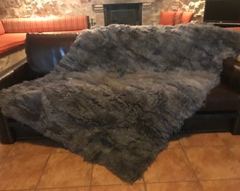 Sheep Fur Blanket - Etsy Sheep Fur Blanket - Etsy