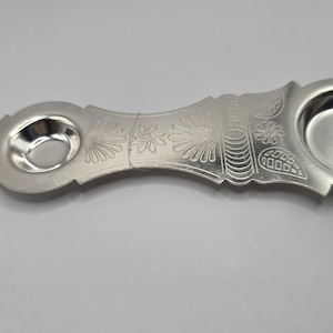 Silver aarthi pooja spoon - Pooja accessories/Religious gifts/Housewarming gifts