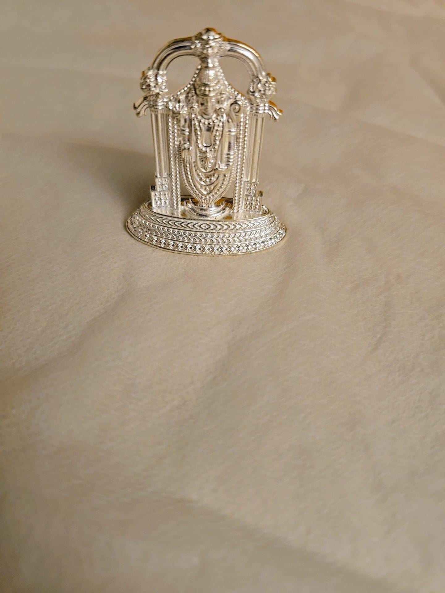 Pure Silver Balaji Idol/venkateswara Swamy Idol/pooja Room/gifts - Etsy