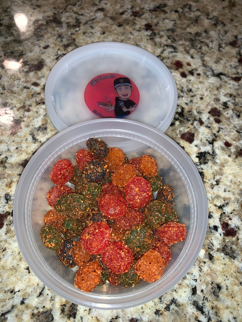 Gushers with tajin and Chamoy Etsy