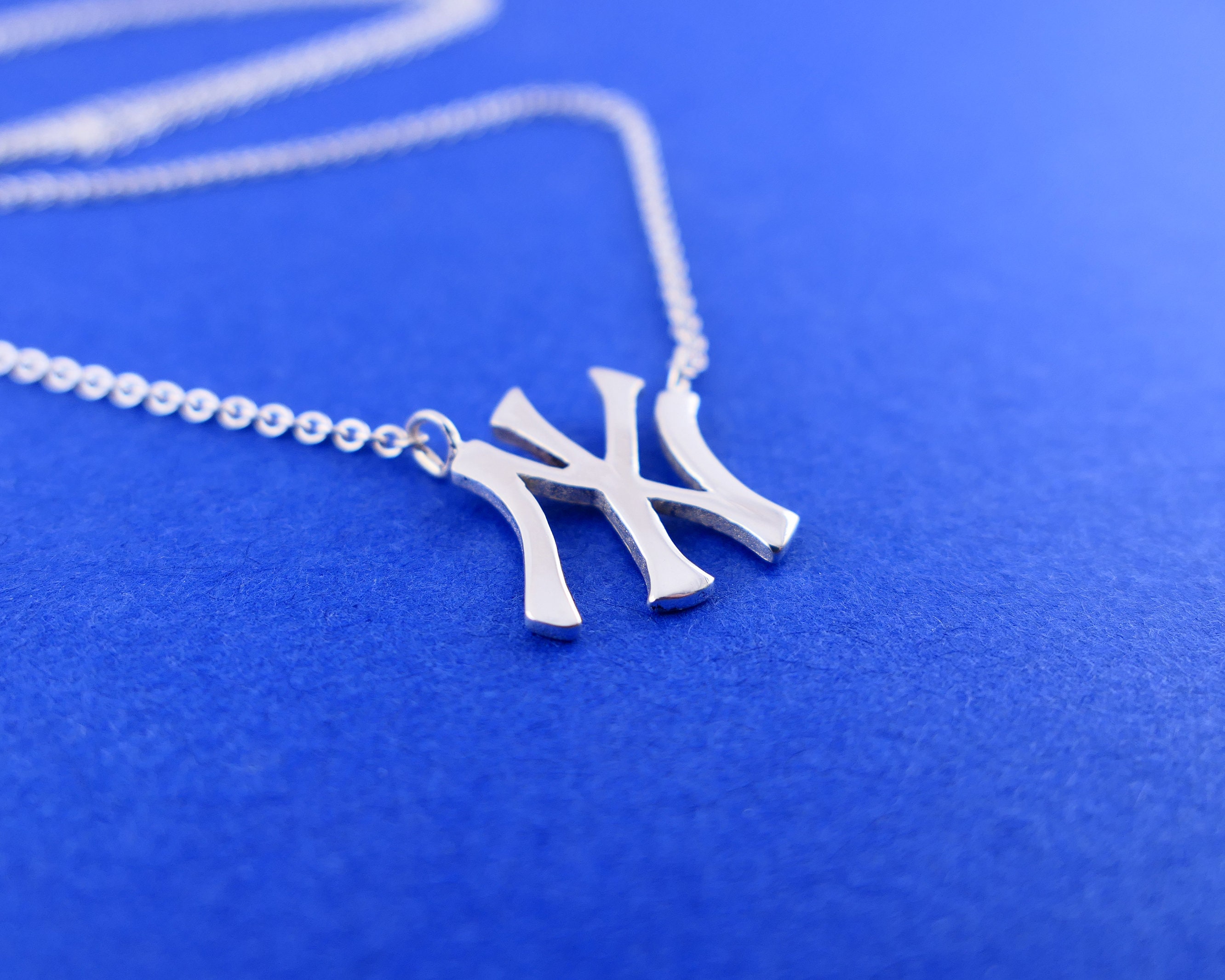 スターリングシルバー ニューヨーク ヤンキース ベースボール