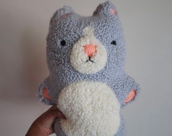 Punch Needle Cat Plushie