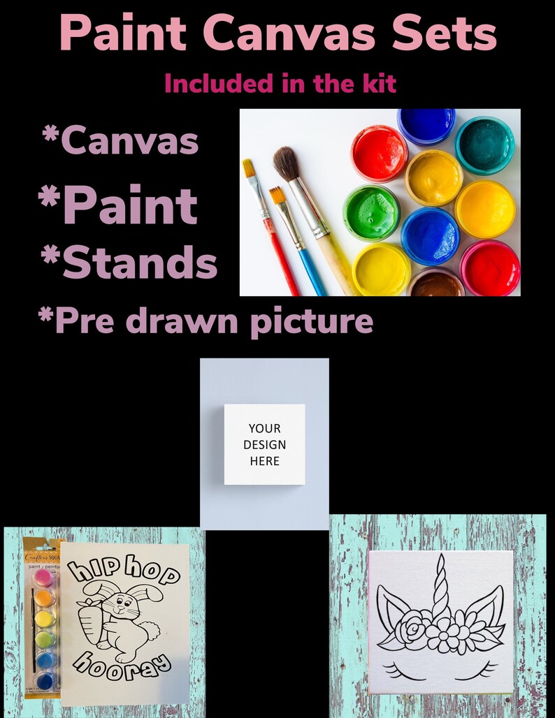 Paint Canvas Kits