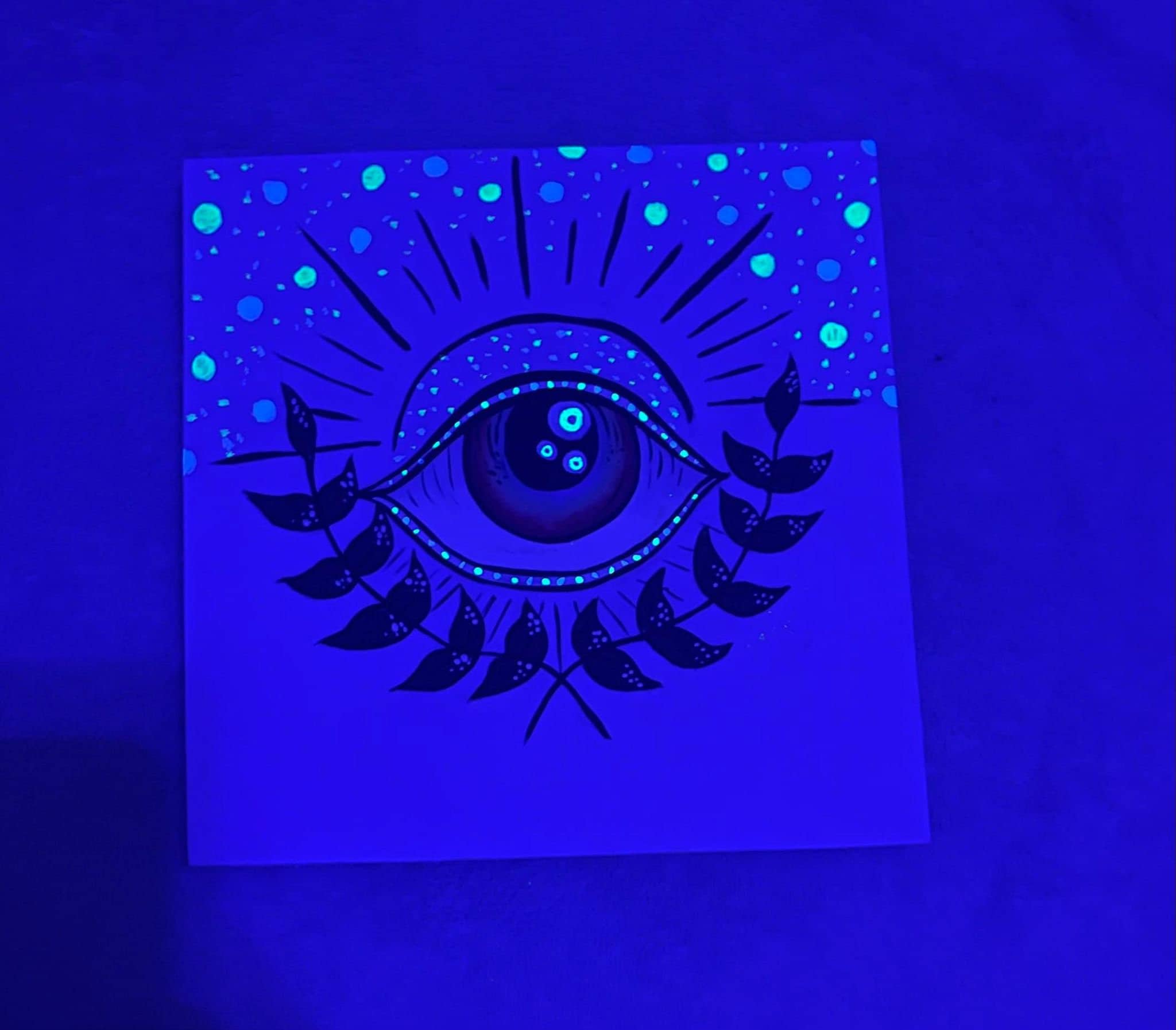 Eye Neon Sign - Good Luck Sign, Neon Decorations, Home Neon Sign