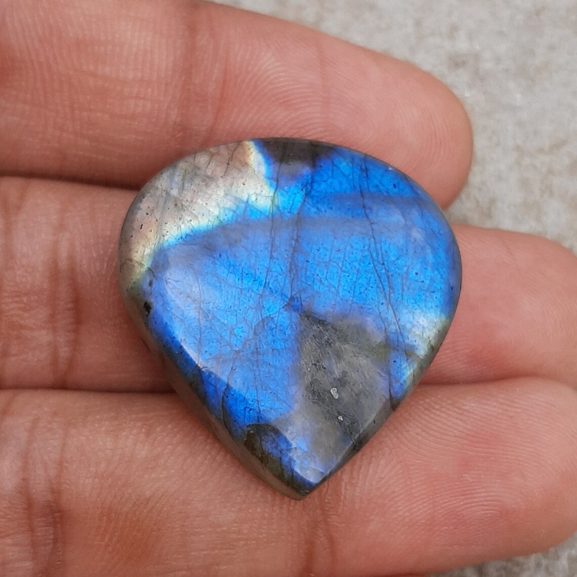 Brilliant Natural Labradorite Cabochons Blue Flash Labradorite Etsy