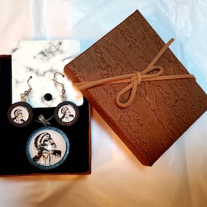 Lon Chaney wolfman jewelry set