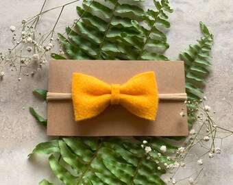 Marigold 3” Bow Headband