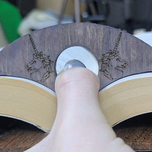 Wooden Page Holders | Monstera Leaf Plant Page Holder | Dragon Page Holder | Celestial Moon Phase Page Holder | Romance Reader Page Holder Unicorn