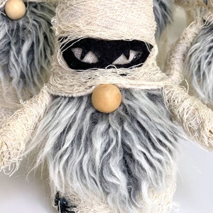 Halloween Mummy Gnome Sewing Tutorial PDF Pattern, Sewing Pattern, Gnomes, Mummies, Halloween Sewing Pattern, Halloween Decor