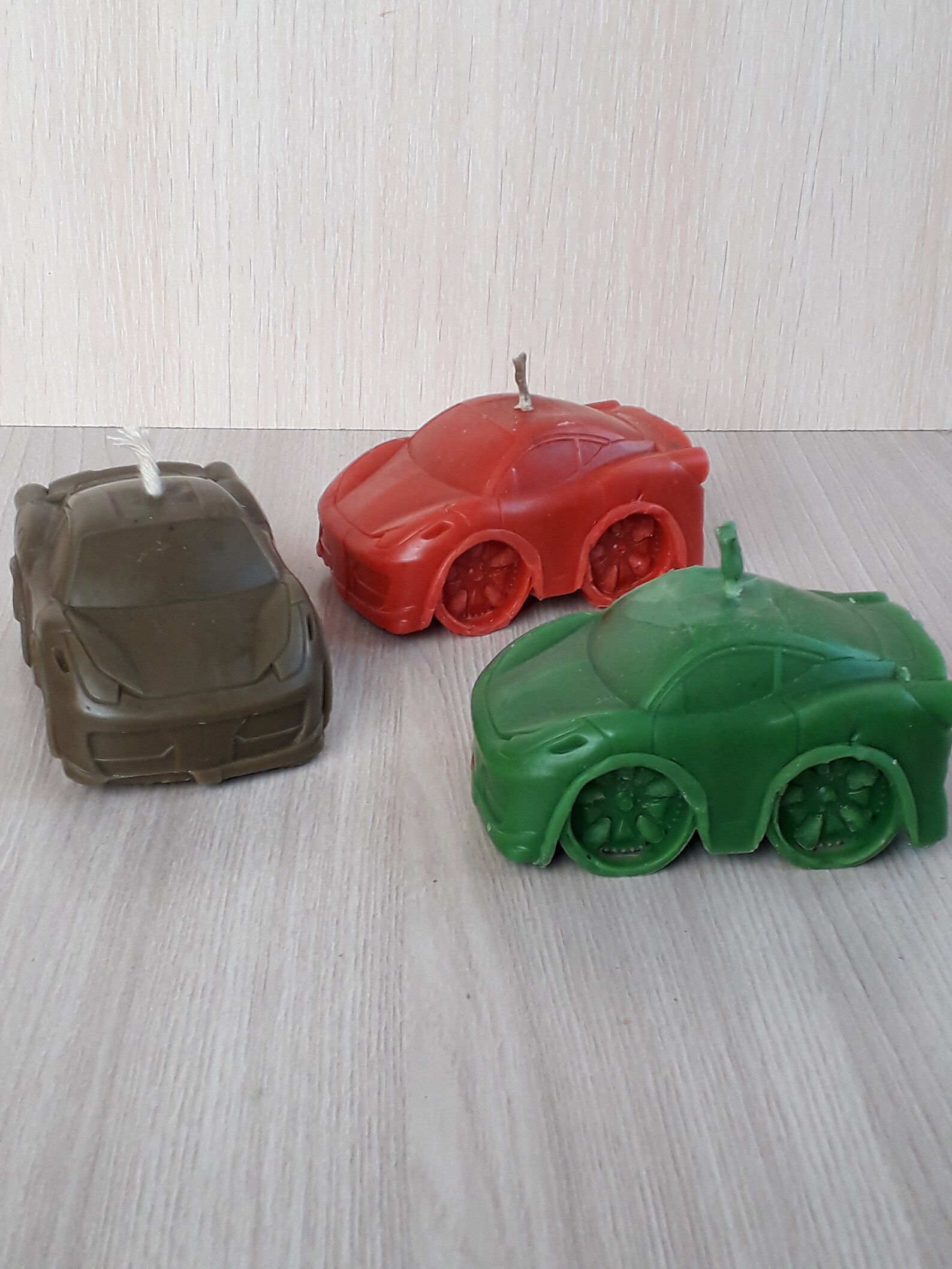 Car cake candle auto theme birthday candles beeswax Etsy