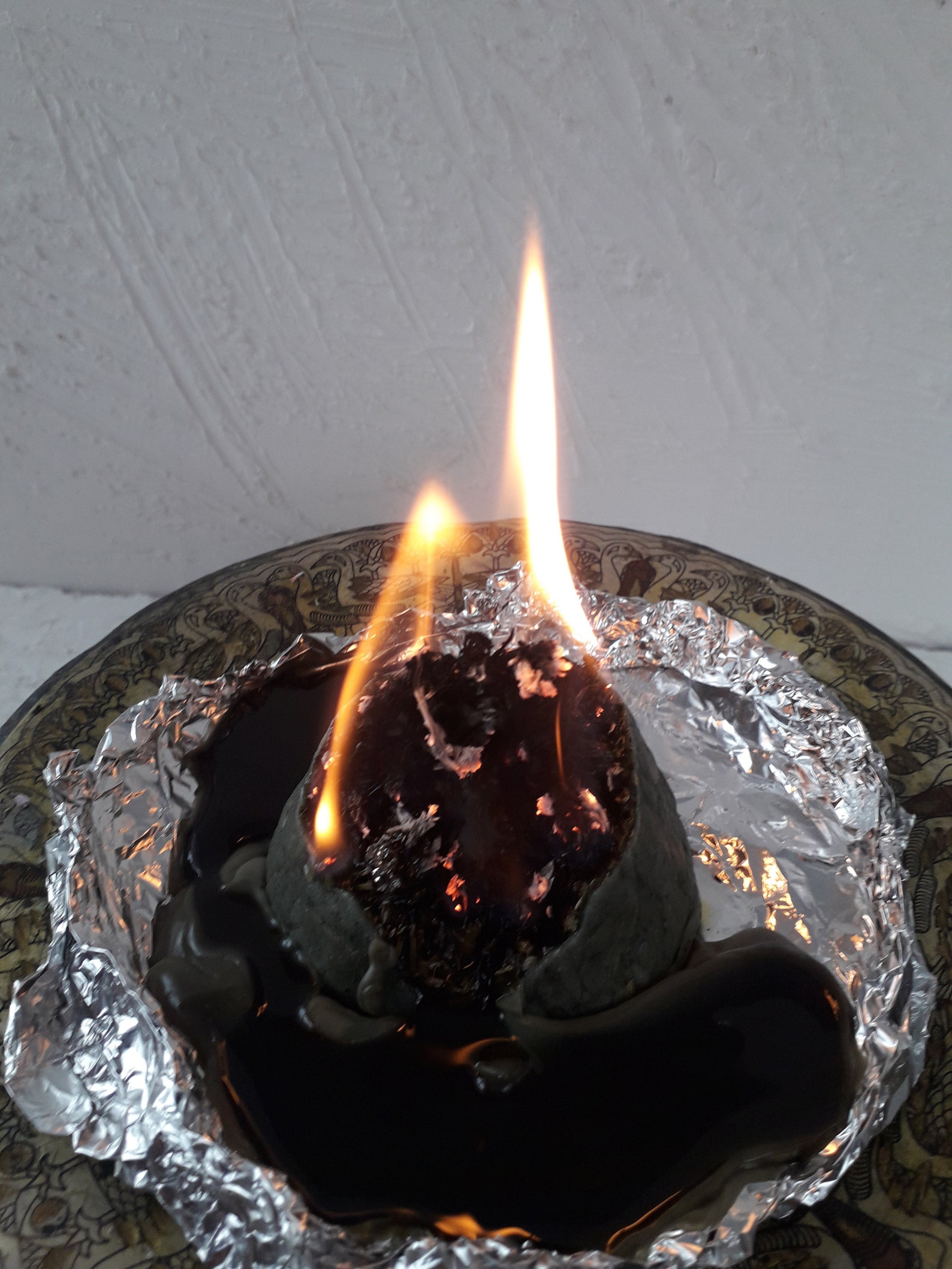 Black ritual candles with herbs purification removal of Etsy