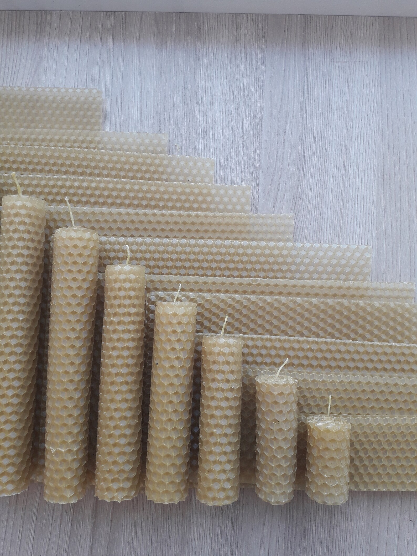 Candle Making Set Beeswax Beeswax Sheets DIY Beeswax Candle Etsy