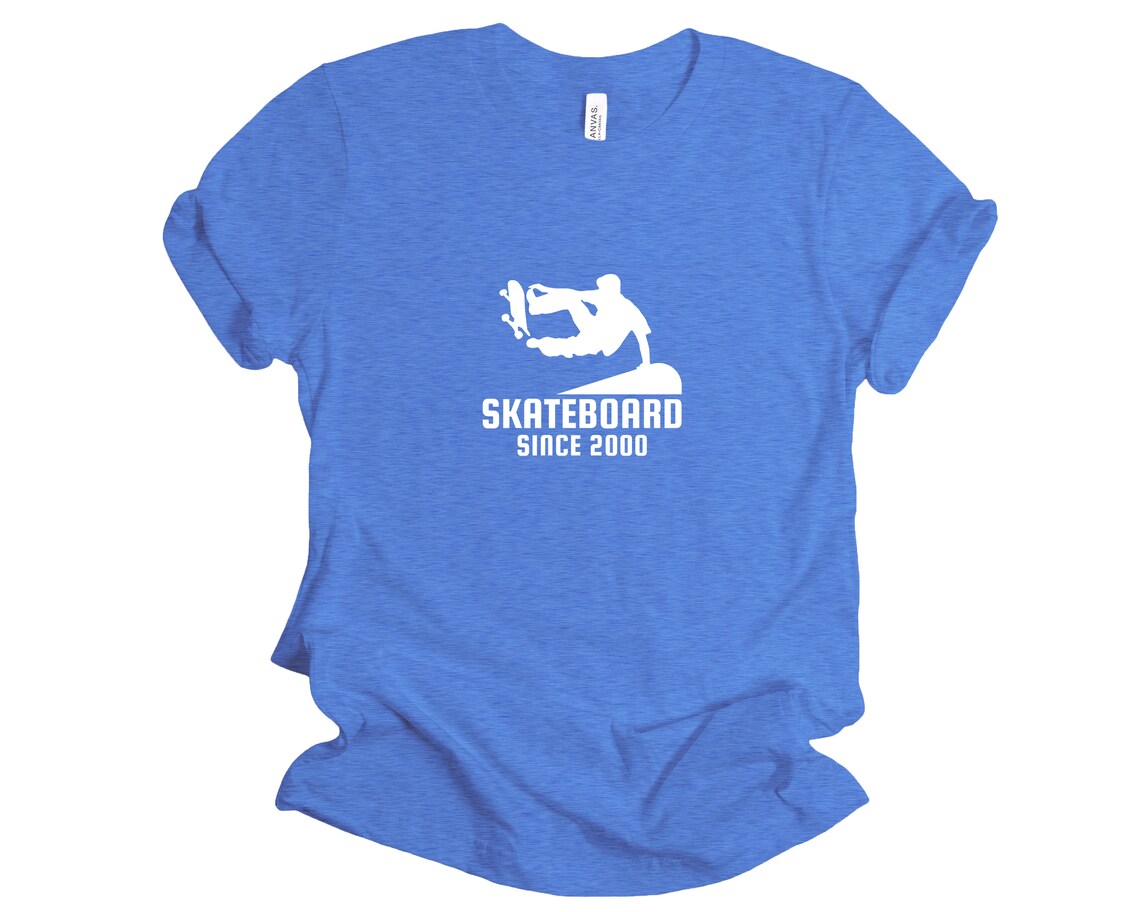 Skateboard tee unisex graphic tee unisex crew neck tee Etsy