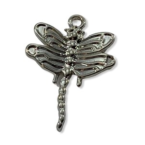 Silver Tone Dragon Fly Needle Minder