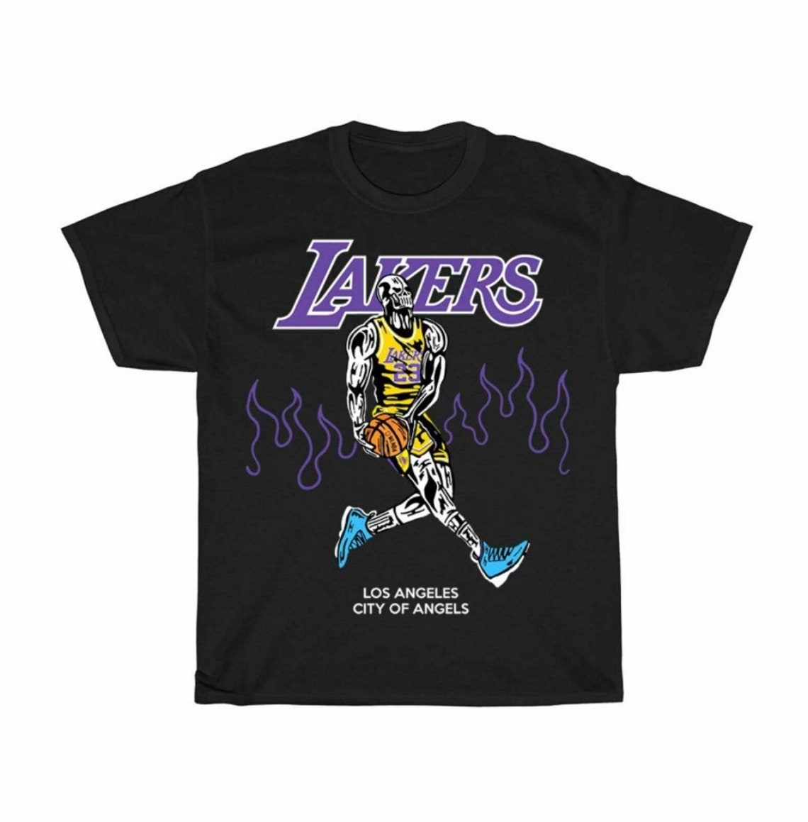 lebron skeleton shirt