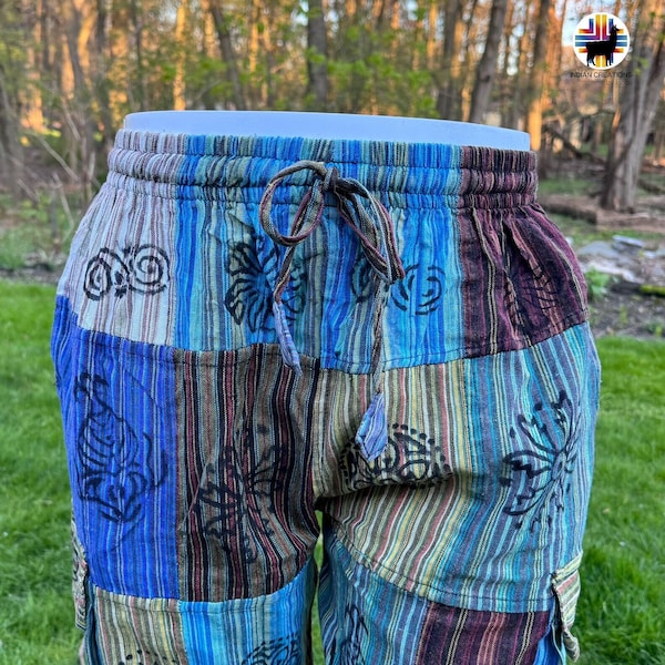 Hippie Style Pants.Size XL. Active Wear Bohemian Style. Super Comfortable and Machine Washable. Gifts Ideas