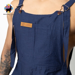 Boho Cotton Overall. Hippie Style Overalls. Unisex Overalls. Jumpsuit.  Super Comfortable and Machine Washable. FREE SHIPPING! Gift Ideas