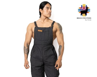 Overol bohemio de algodón. Overol estilo hippie. Overol unisex. Mono. Súper cómodo y lavable a máquina. ¡ENVÍO GRATIS! Ideas para regalos.