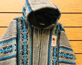 wool hippie hoodie