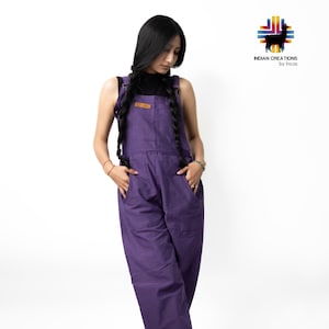 Boho Cotton Overall. Hippie Style Overalls. Unisex Overalls. Jumpsuit. Super Comfortable and Machine Washable. FREE SHIPPING! Gift Ideas