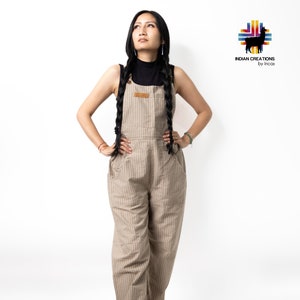 Boho Cotton Overall. Hippie Style Overalls. Unisex Overalls. Jumpsuit. Super Comfortable and Machine Washable. FREE SHIPPING! Gift Ideas