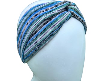 Handmade Headband. Boho Yoga Headband. Wide, Soft and Stretchy. Unisex. Handmade, colorful and comfortable. Gift Ideas