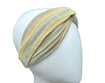 Handmade Headband. Boho Yoga Headband. Wide, Soft and Stretchy. Unisex. Handmade, colorful and comfortable. Gift Ideas