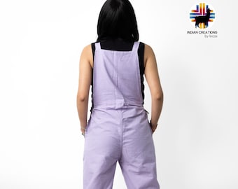 Overol bohemio de algodón. Overol estilo hippie. Overol unisex. Mono. Súper cómodo y lavable a máquina. ¡ENVÍO GRATIS! Ideas para regalos.