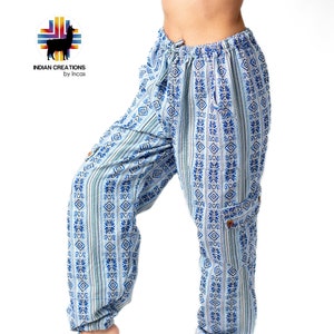 Cotton Pants. Hippie Style Pants. Bohemian Style. Supe Comfortable and Machine Washable. FREE SHIPPING! Mother&#39;s Day Gift Ideas
