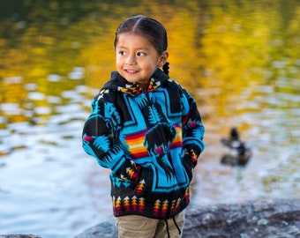 Handmade Alpaca Wool Toddlers/Kids Jackets. (Buffalo Dreams) Super Soft, Super Warm, Super Cute. Machine Washable. FREE SHIPPING! Gift Ideas