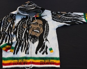 bob marley sweater jacket
