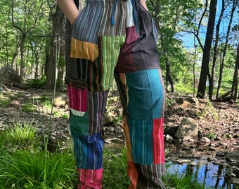 Bohemian Style Pants.Size M. Active Wear Style. Super Comfortable and Machine Washable. Gifts Ideas