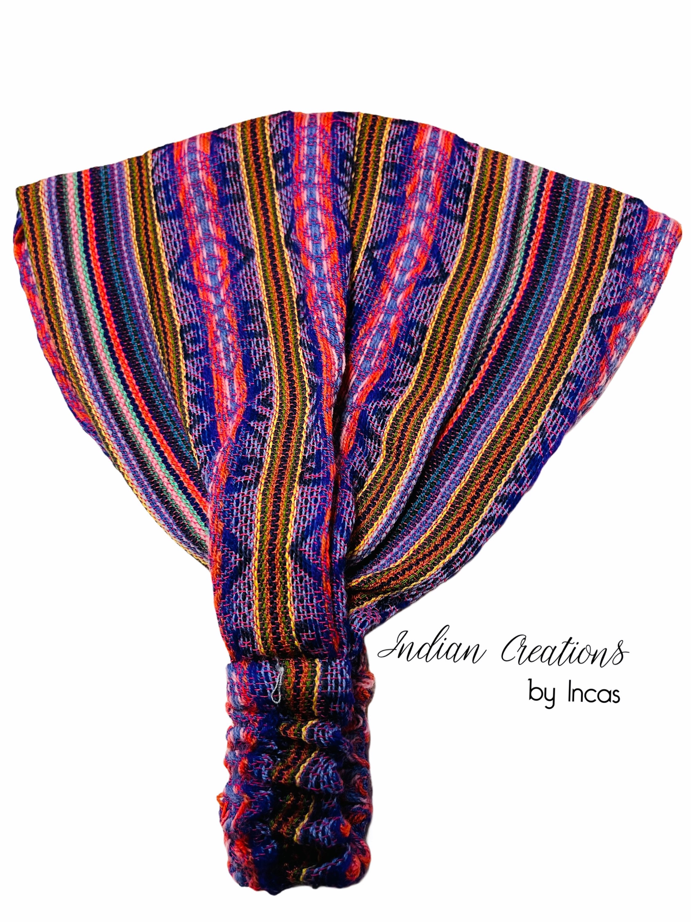 Hippie Headband. Boho Yoga Headband. Wide, Soft and Stretchy  display picture 2