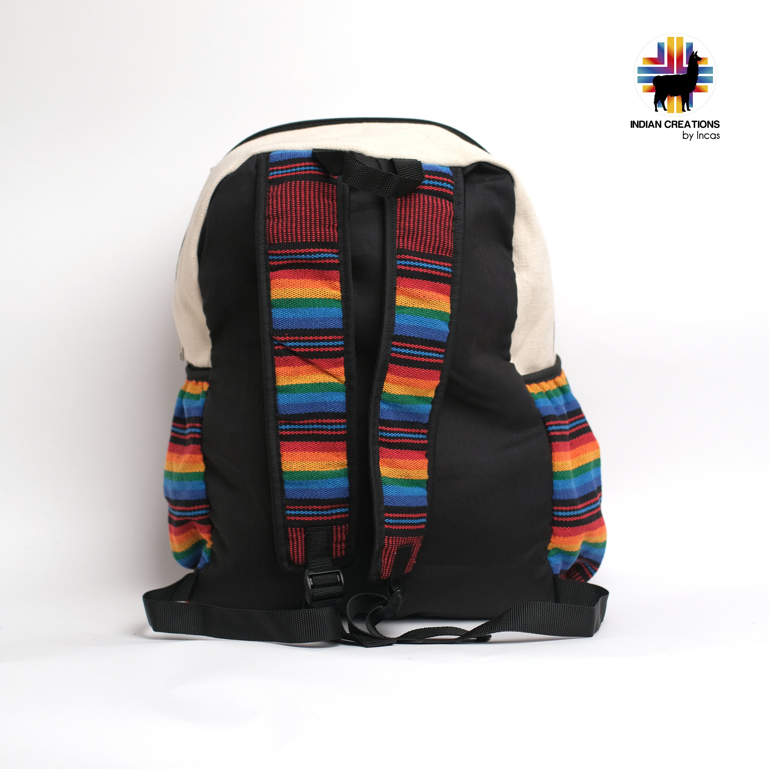 Handmade Cotton Backpack (hamsa) Unique and Accessible 