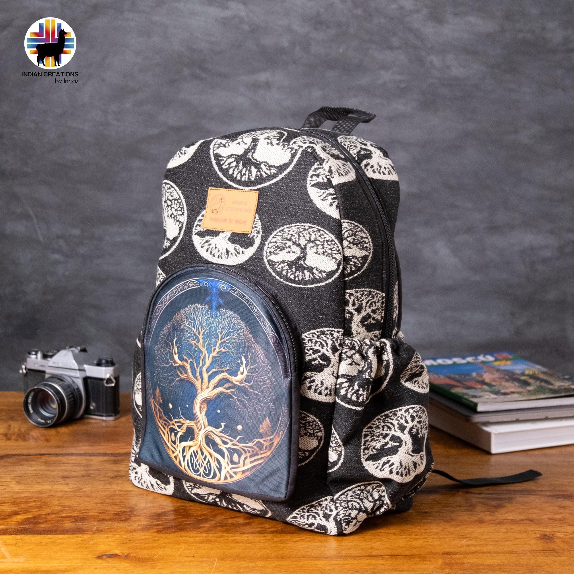 Ecuador Leather Backpack - Etsy display picture 2