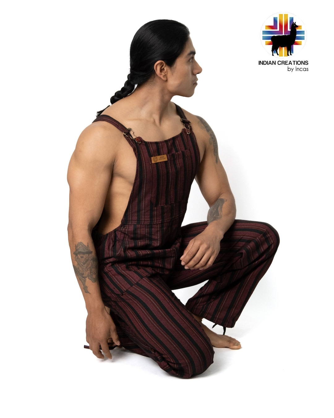 Hippie Casual Cotton Overalls main image 1