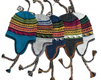 Unisex Chullo Handmade Peruvian Crafts Winter Unisex Chullo Handmade Peruvian Crafts Winter - Etsy main image 2